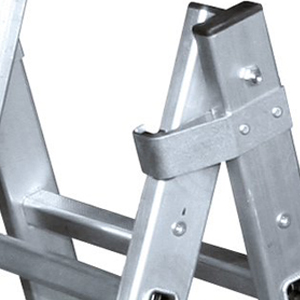 Guías de deslizamiento en aluminio de la escalera-andamio multiusos de ARCAMA