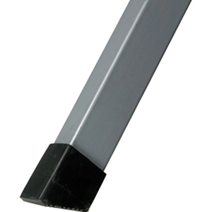 Detalle de la contera de la escalerilla de acero de ARCAMA