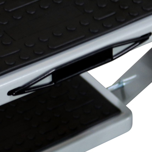 Detalle del asidero de polietileno (PE) del taburete de acero